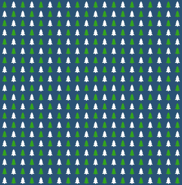 圣诞树背景蓝绿白图片下载