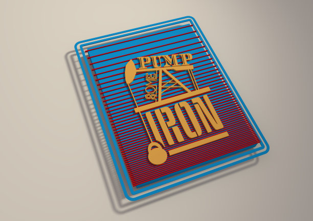 一些铁泵。健身房和健身动机引用。图片下载