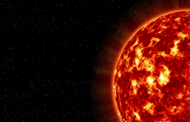 太阳恒星的特写图片下载