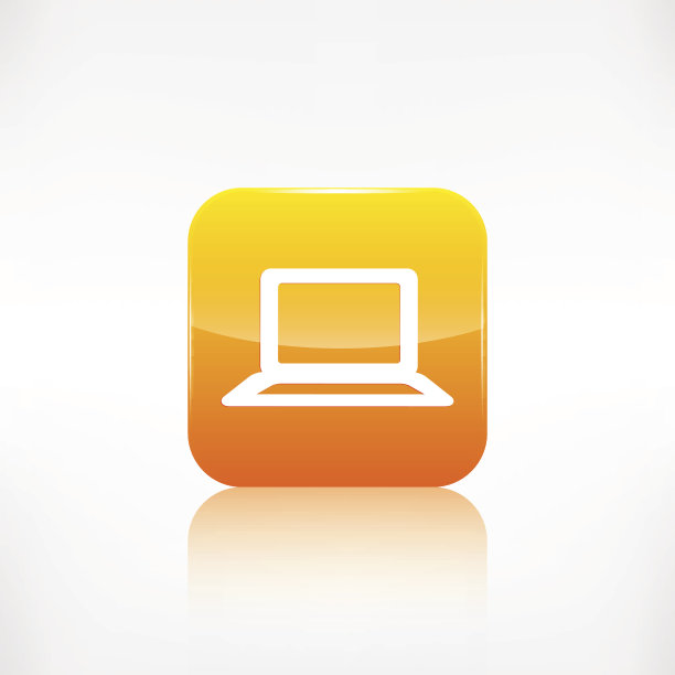 笔记本图标。笔记本电脑的象征。图片下载