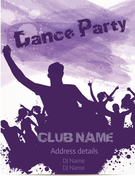 晚会海报模板图片下载