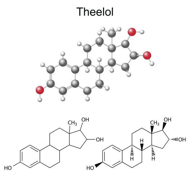 theelol分子的结构化学公式和模型图片下载