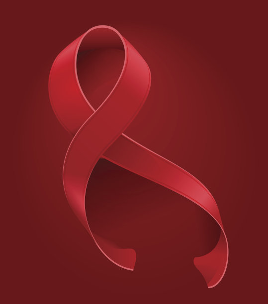 5月21日世界纪念艾滋病受害者日。红丝带图片下载