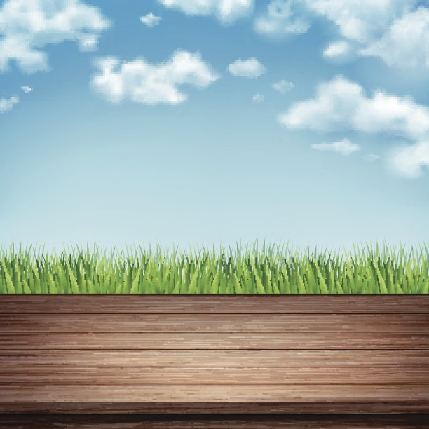 桌子的木材和乡村景观图片下载