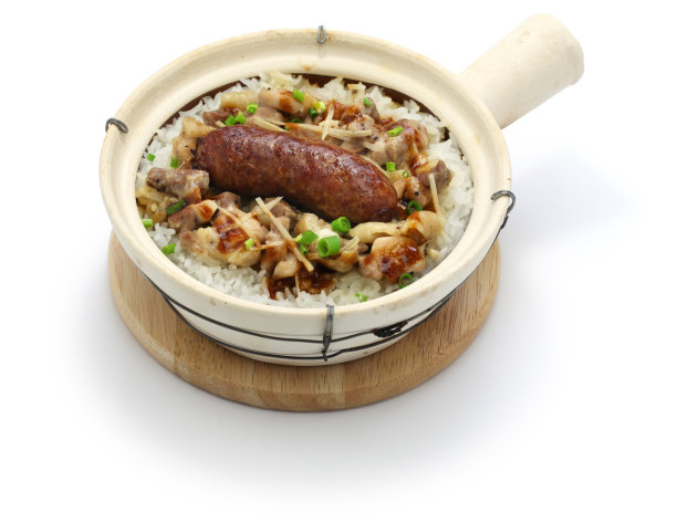 煲仔饭，粤菜素材图片