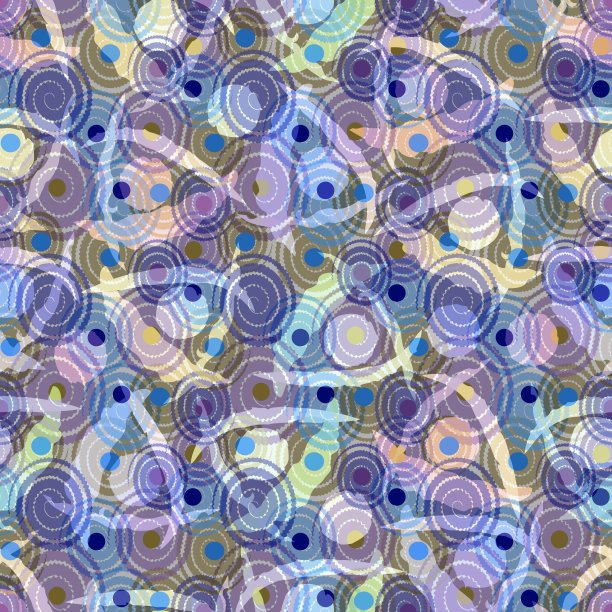 现代背景瓷砖与三角形，圆形和砂砾漩涡元素。图片下载