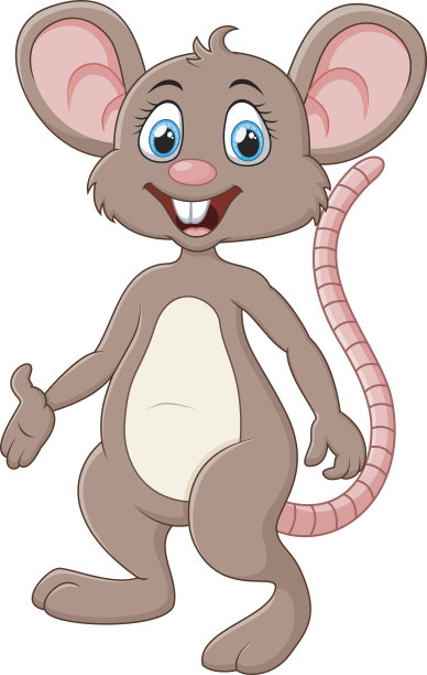 鼠矢量图素材ID：124592068