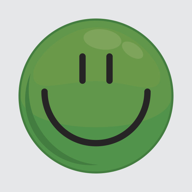 表情的脸。卡通球体。矢量图形图片下载