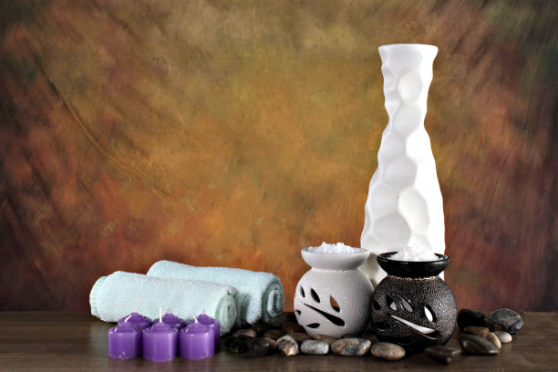 水疗中心做好准备图片下载