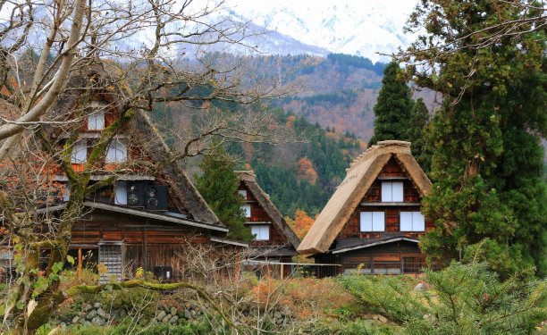 Shiragawa景观视图图片下载