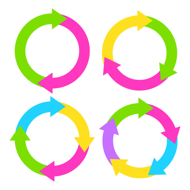 空白的循环图图片下载