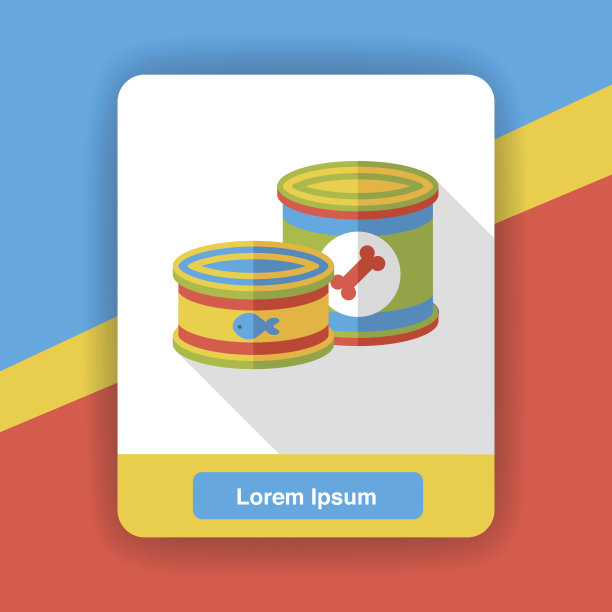 猫粮平板图标图片下载