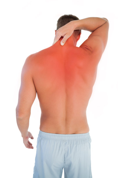 穿短裤的人脖子疼图片下载