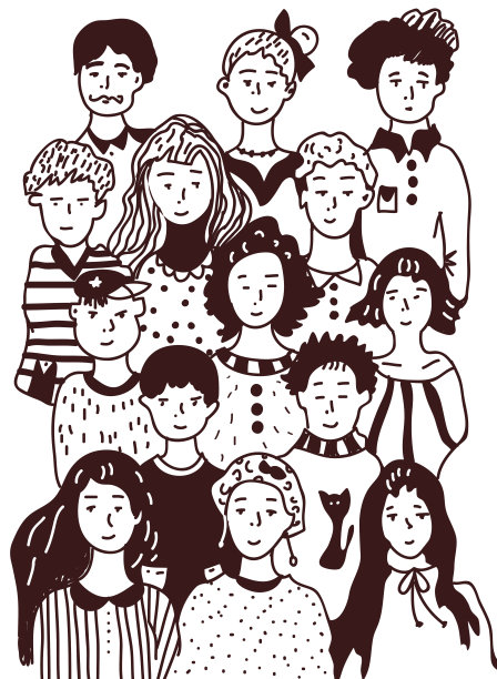 一组人物写生——都市风格图片下载