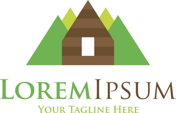 山高家园图标简单元素荒野标志图片下载