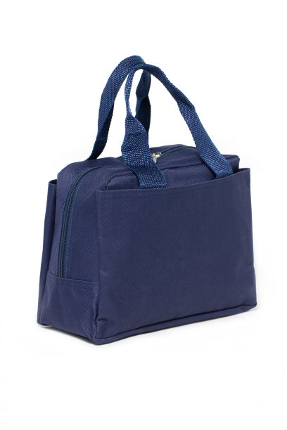 蓝色布料手袋。图片下载