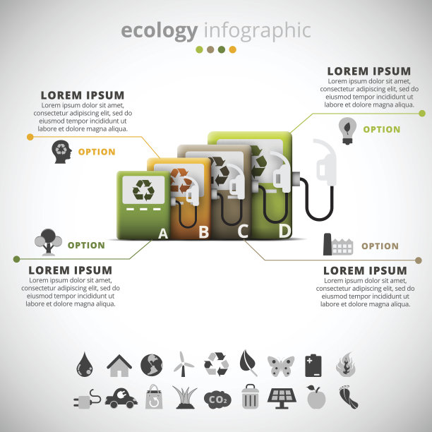 生态信息图表图片下载
