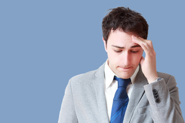 商人担忧图片下载