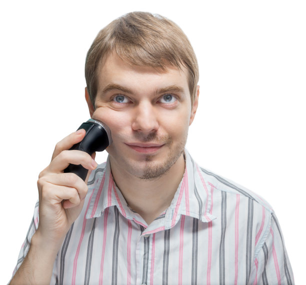 有胡子的男人。图片下载