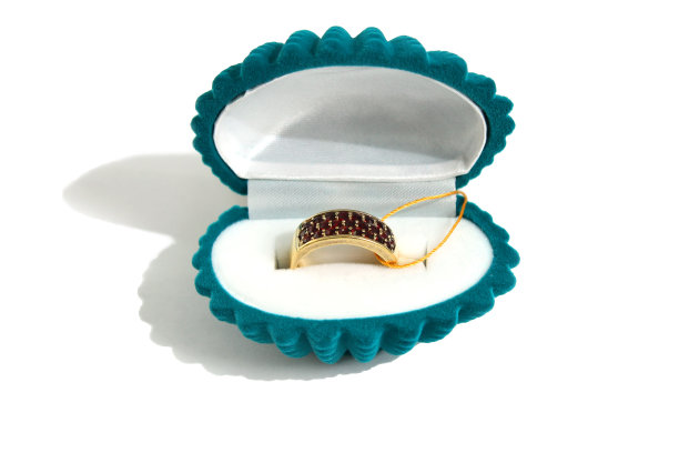 盒子里的戒指图片下载