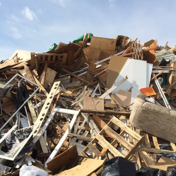 垃圾场，垃圾管理特写图片下载