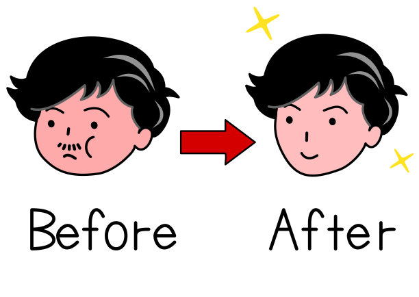 男人在整形前后的脸图片下载