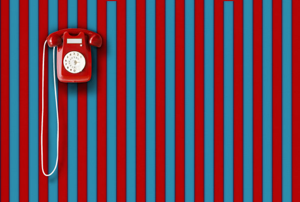 电话在墙壁上图片下载