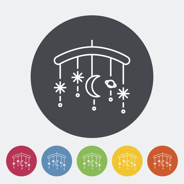 床上旋转木马图片下载