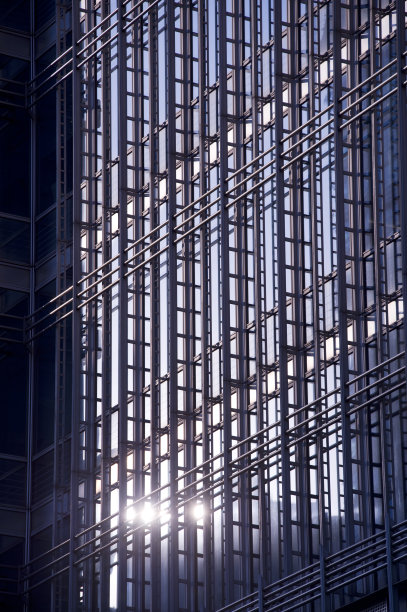 特写上海的办公大楼，金茂大厦图片下载