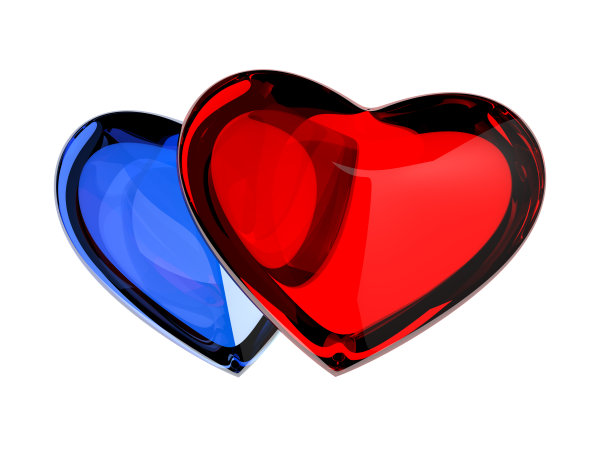 3 d的心图片下载