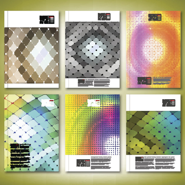 抽象的马赛克。宣传册，传单或报告的业务，模板矢量图片下载