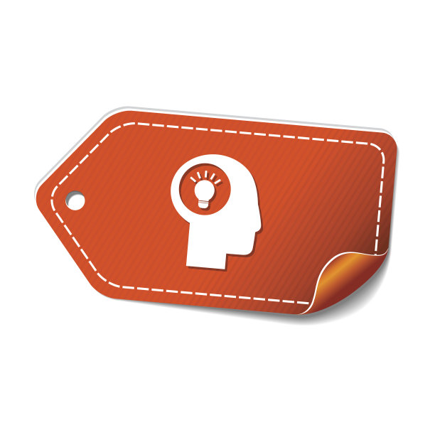 橘色矢量图标设计图片下载