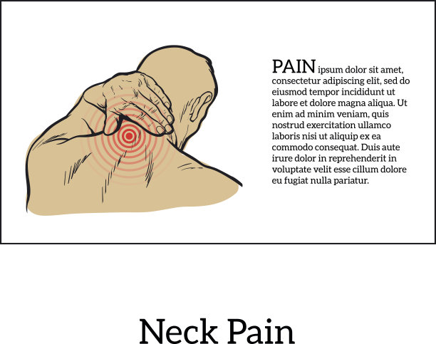 男人脖子上的痛图片下载