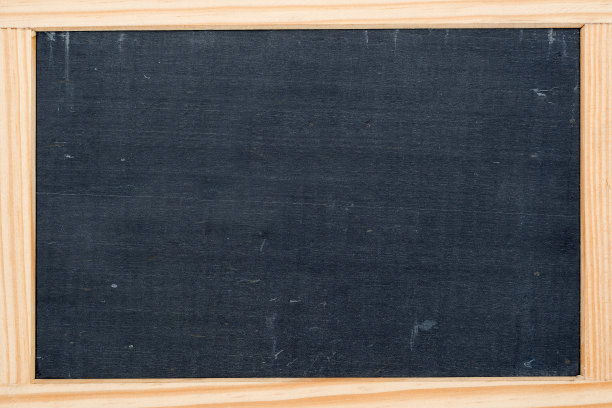 空的深灰色石板黑板框图片下载