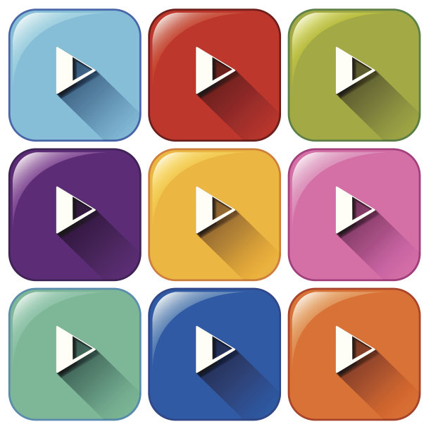 播放按钮图标图片下载