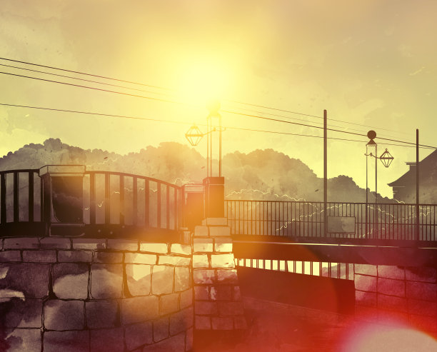 丰坦卡河上的桥图片下载