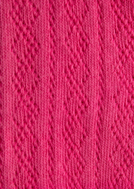 粉红色针织织物纹理的特写图片下载