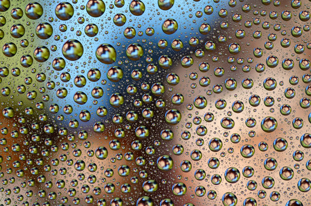 颜色的水滴图片下载