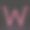 3d红色霓虹灯字母W图片下载