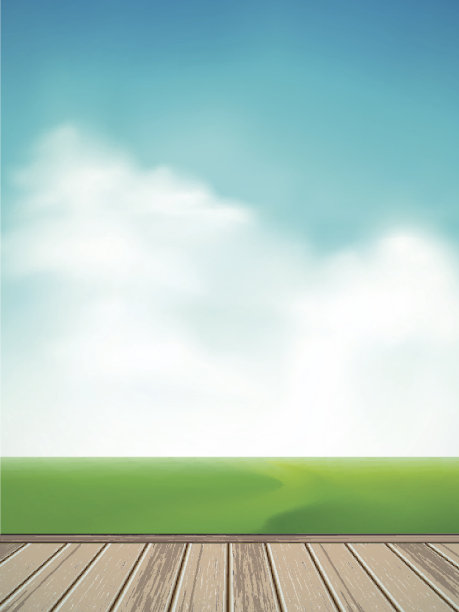 桌子的木材和乡村景观图片下载