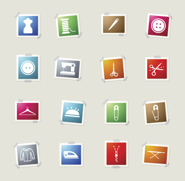 剪裁简单的图标图片下载