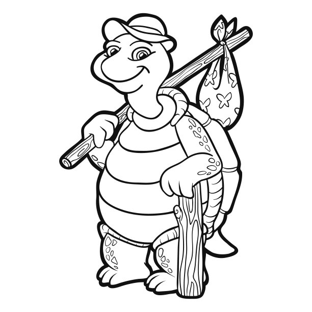 彩色书(乌龟)图片下载