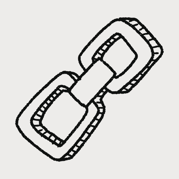涂鸦的链接素材图片