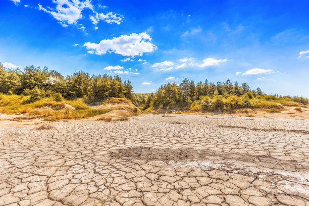 瓷砖在干裂图片下载