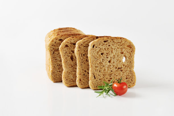切片全麦面包图片下载
