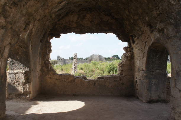 古罗马遗址，土耳其图片下载