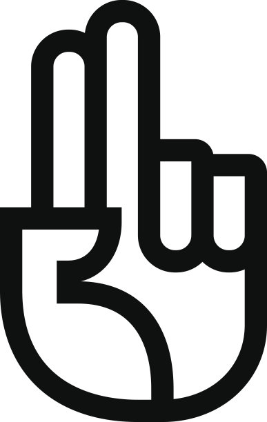 祝福的手图标图片下载