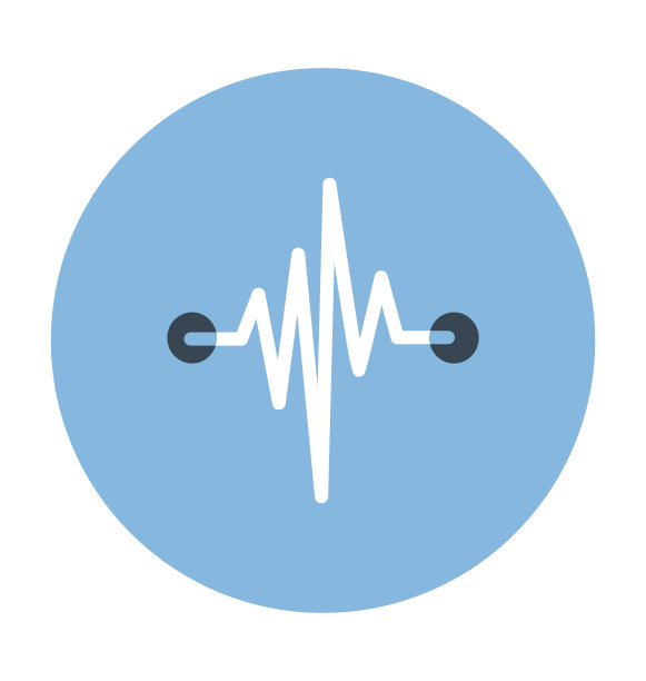 生命线彩色矢量图标图片下载