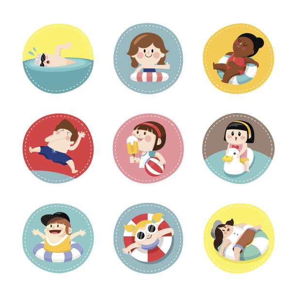 孩子们享受暑假图片下载