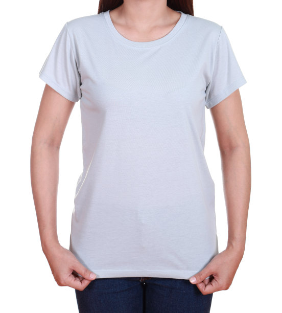 女性空白t恤图片下载